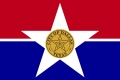 Texas Dallas City Flag Sticker