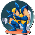 x-men wolverine sticker 12