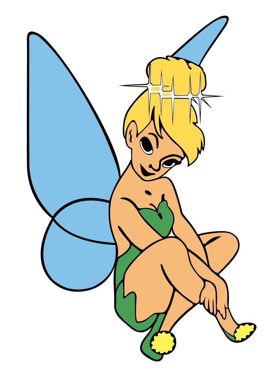 Tinkerbell Decal Sticker 16