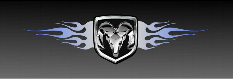 DODGE 1 Rear Window Graphic