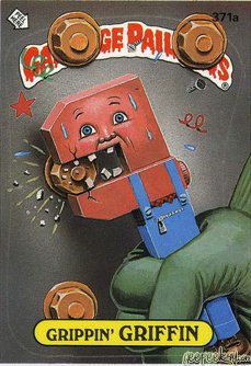 Grippin GRIFFIN Funny Sticker Name Decal