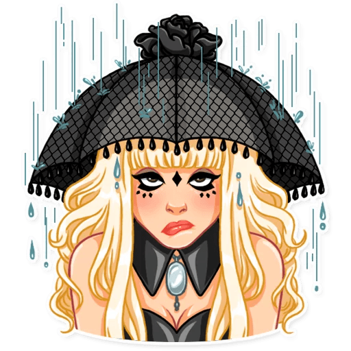 Lady Gaga_Band Sticker 22