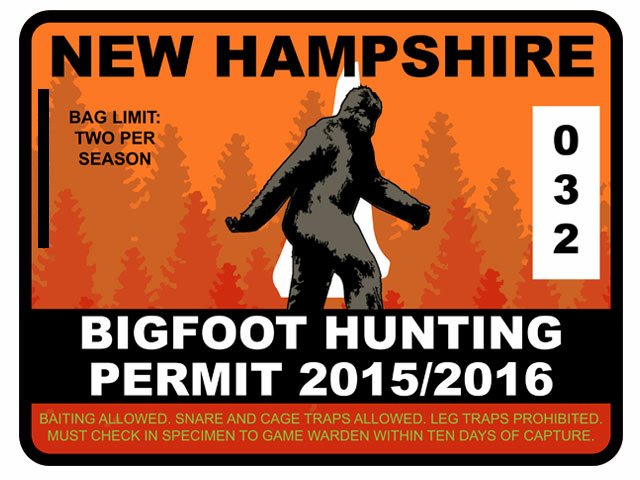 NEW-HAMPSHIRE BIGFOOT