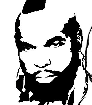 A Team Mr T Decal