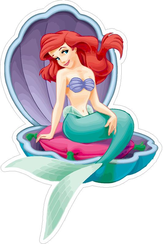 ARIEL LITTLE MERMAID STICKER 1