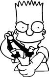 Bart Slingshot Decal