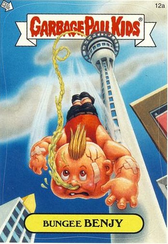 Bungee BENJY Funny Sticker Name Decal