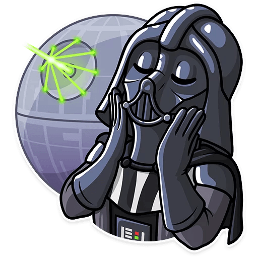 darth vader come to the dark side sticker 18