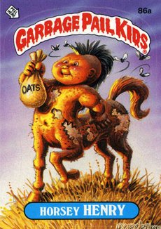 Horset HENRY Funny Sticker Name Decal