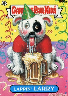 Lappin LARRY Funny Decal Name Sticker