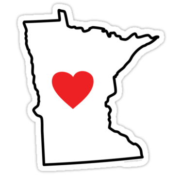 love minnesota sticker