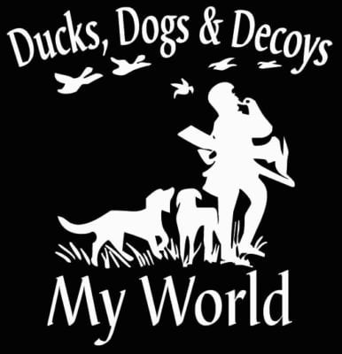 My World Vinyl Hunting Decal