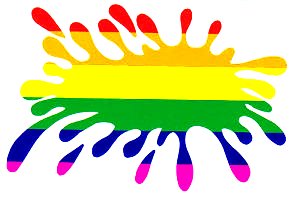 Pride Splash Sticker