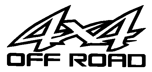 Off road car sticker