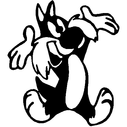 Sylvester Jr Decal