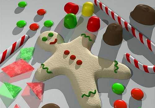 3D Object Vinyl Wall Decals 08