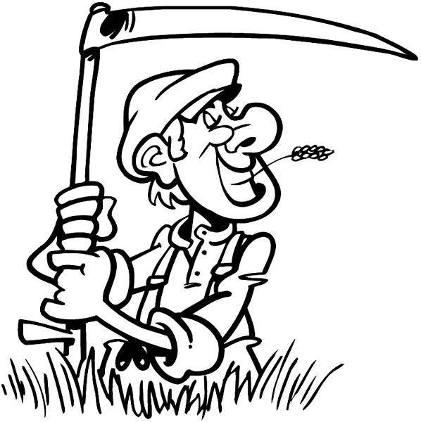 Agriculture Crops Farming Decal