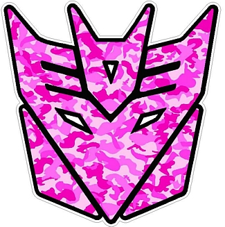 Camo PINK Decepticon
