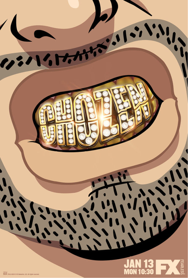 CHOZEN Stickers TV Show Decals 07