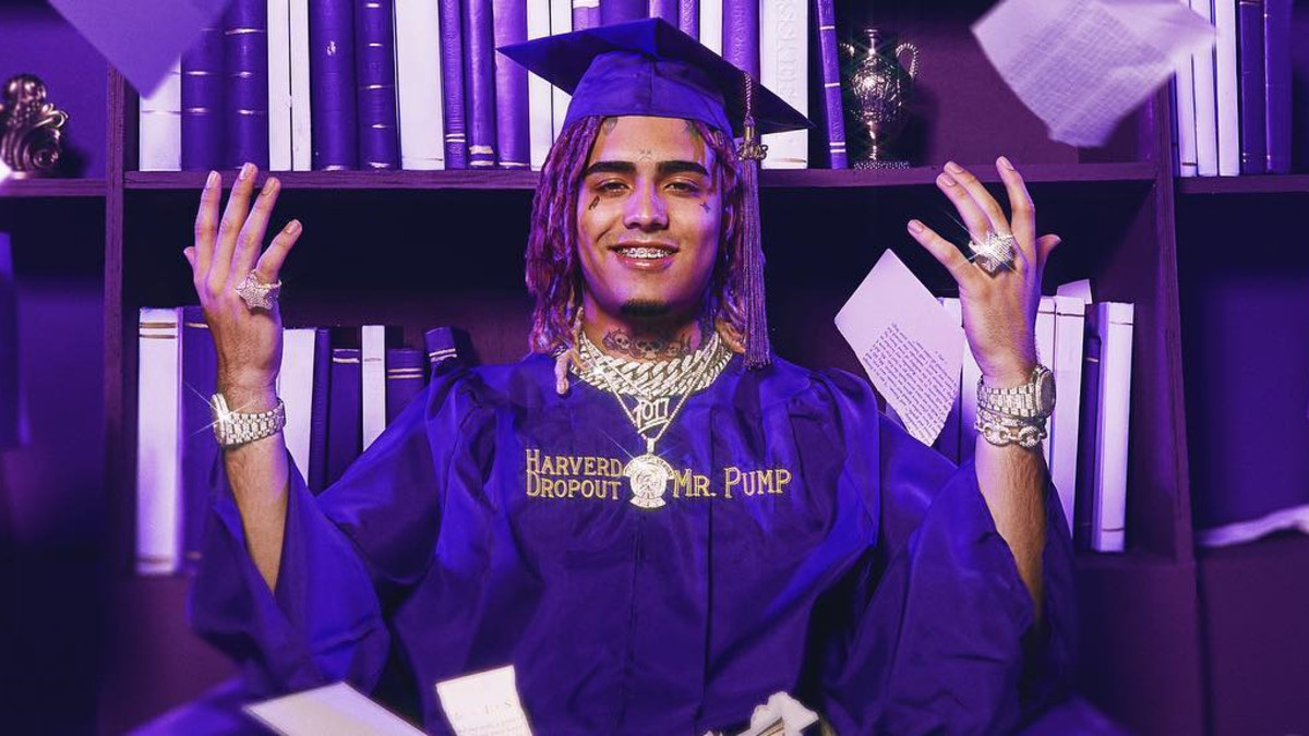 lil pump-harverd-dropout-album-RAP MUSIC ALBUM COVER STICKER