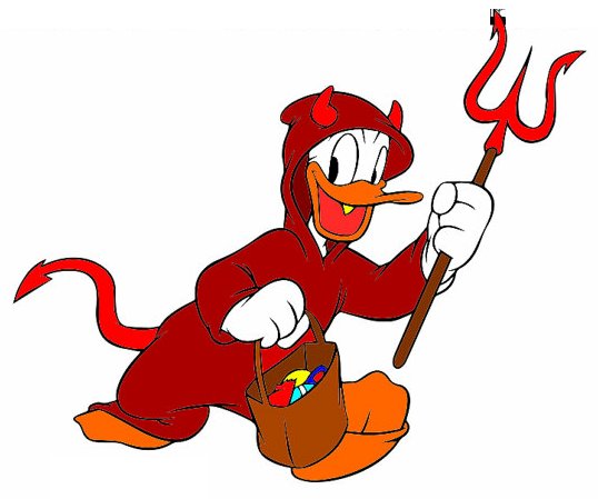 devil donald sticker 2