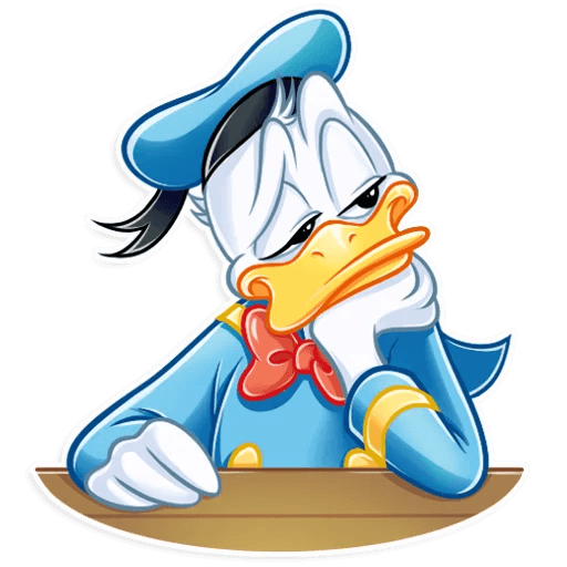 donald duck daisy duck disney cartoon sticker 09