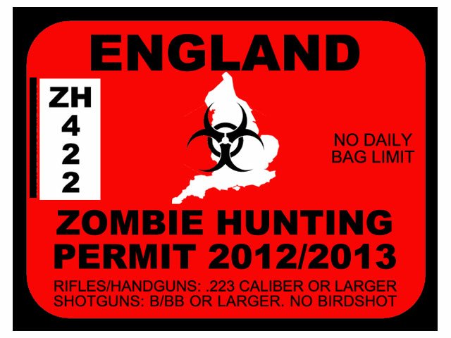ENGLAND ZOMBIE