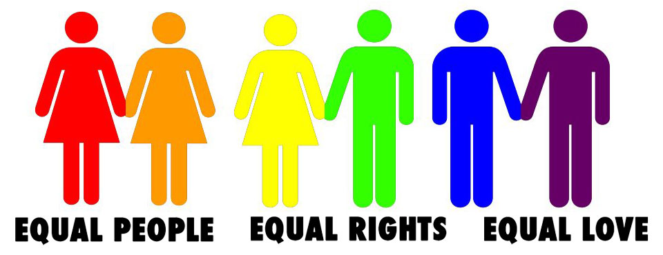 equal peple equal right bumper sticker