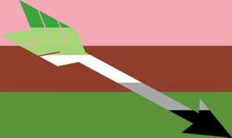 femsexual aromantic pride flag