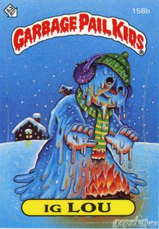 Ig LOU Funny Sticker Name Decal