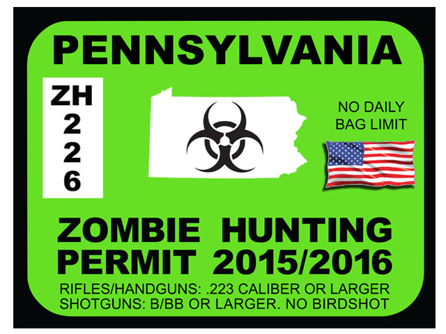 PENNSYLVANIA ZOMBIE