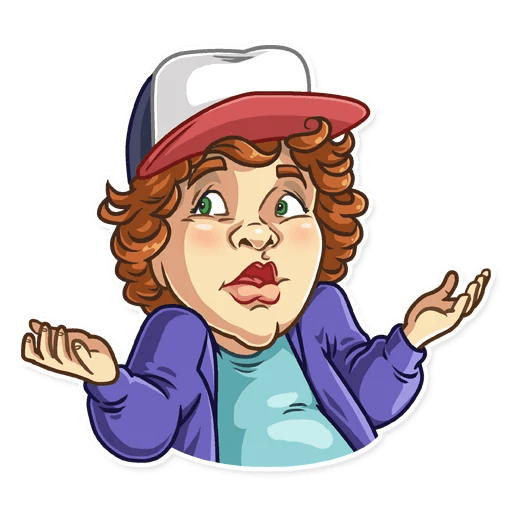 stranger things netflix stricker 20