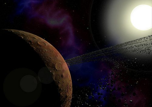 3D Stars and Space Wall Decals 17