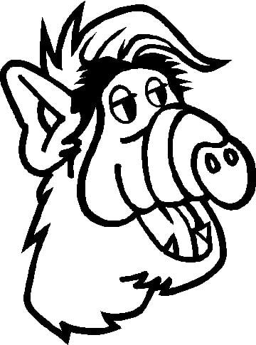 Alf Decal