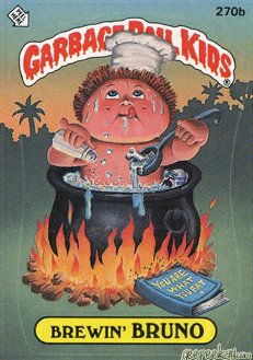 Brewin BRUNO Funny Sticker Name Decal