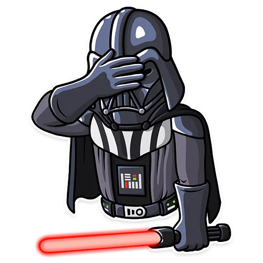 darth vader come to the dark side sticker 30