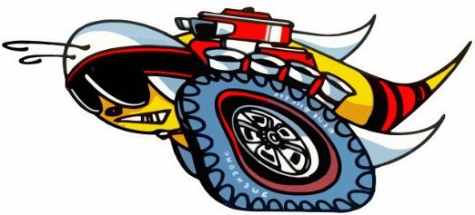 DODGE BEE STICKER LEFT