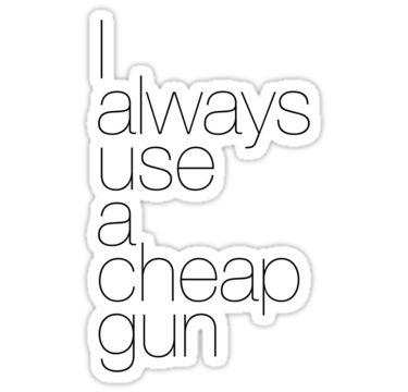 Gun Control Full Color Stickers 07