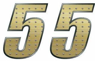 Two Digit - RIVITS Race Number Kit