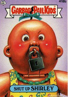 Shut Up SHIRLEY Funny Decal Name Sticker