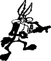 Wile E Coyote Roadrunner Decal
