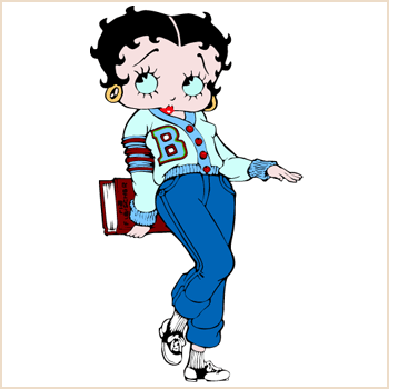 Betty Boop Decal7