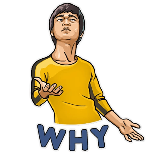 bruce dragon lee celebrity sticker_10