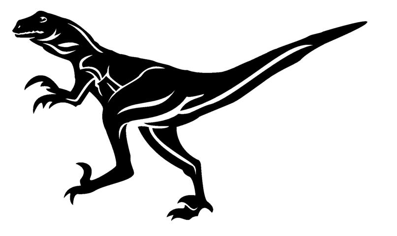 Deinonychus Vinyl Car Decal