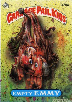 Empty EMMY Funny Sticker Name Decal