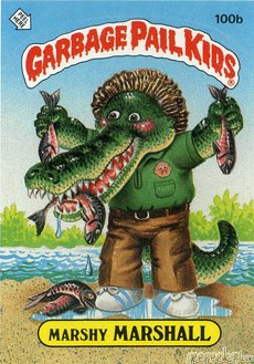 Marshy MARSHALL Funny Decal Name Sticker