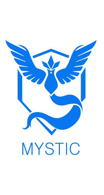 Pokemon Go Team Mystic Gaming Vinyl Decal