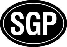 Singapore Oval Euro Decal